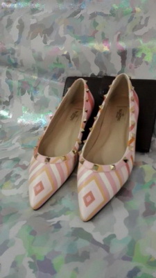 Valentino Shallow mouth flat shoes Women--075